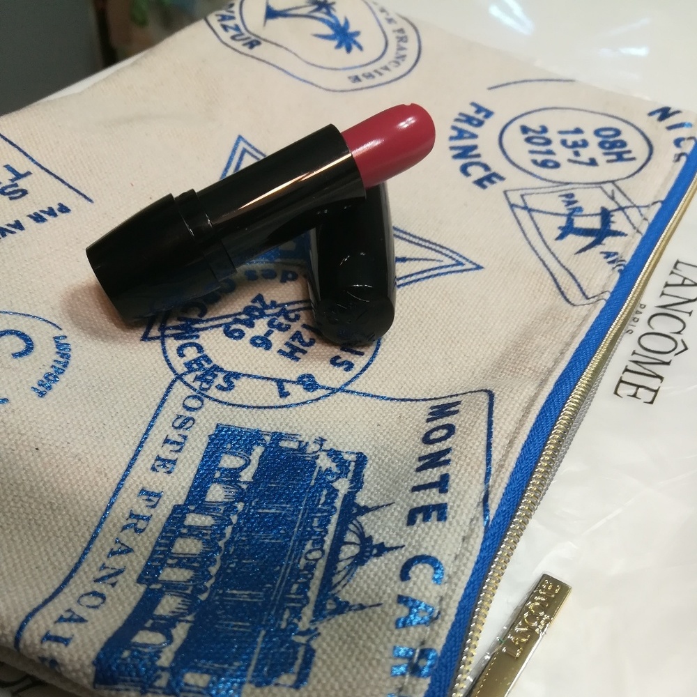 Lancome lipstick and cosmetic pouch, NWT